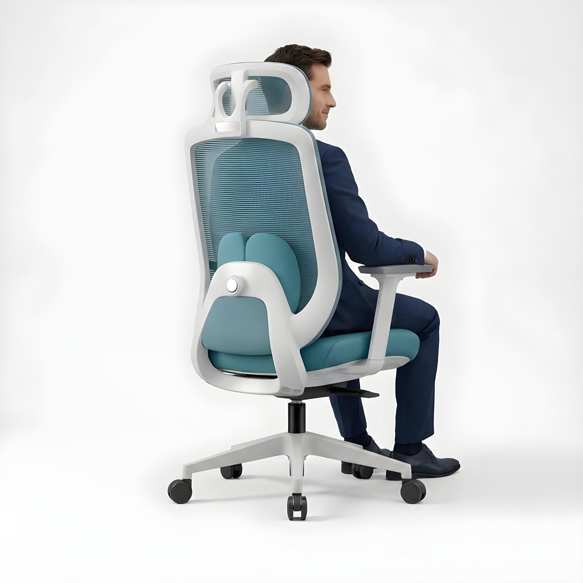 Chaise de Bureau Ergonomique Aera en Maille — 7 Couleurs disponibles