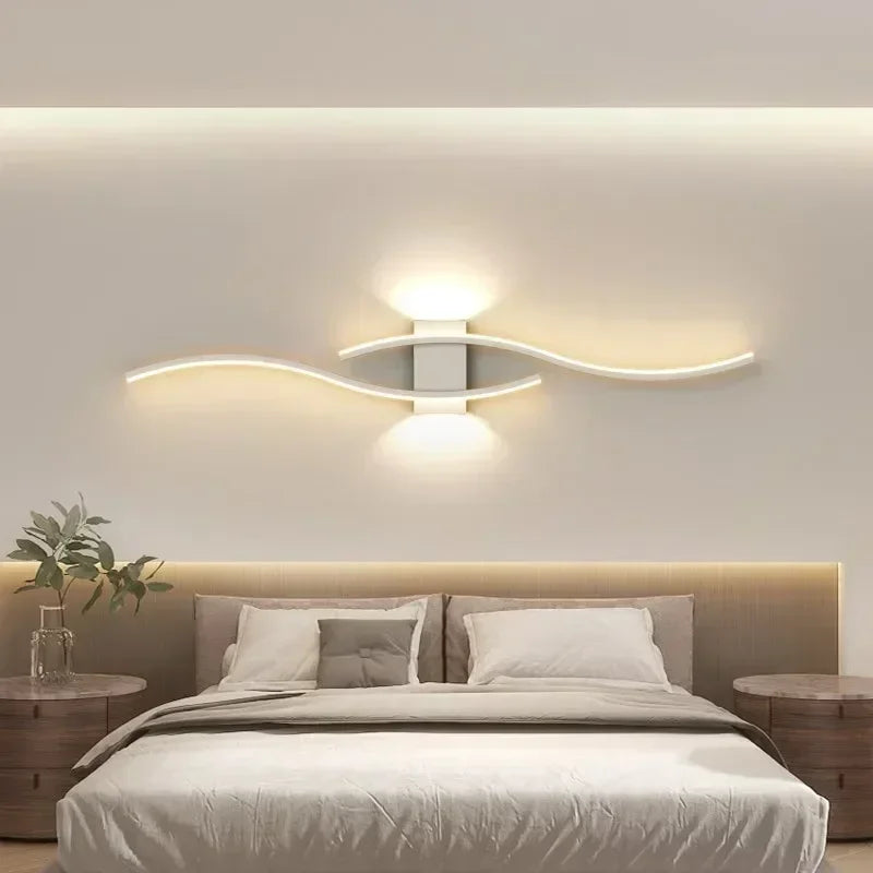 Aurum Applique Double Lumière Métal | Salon et Salle à Manger Moderne