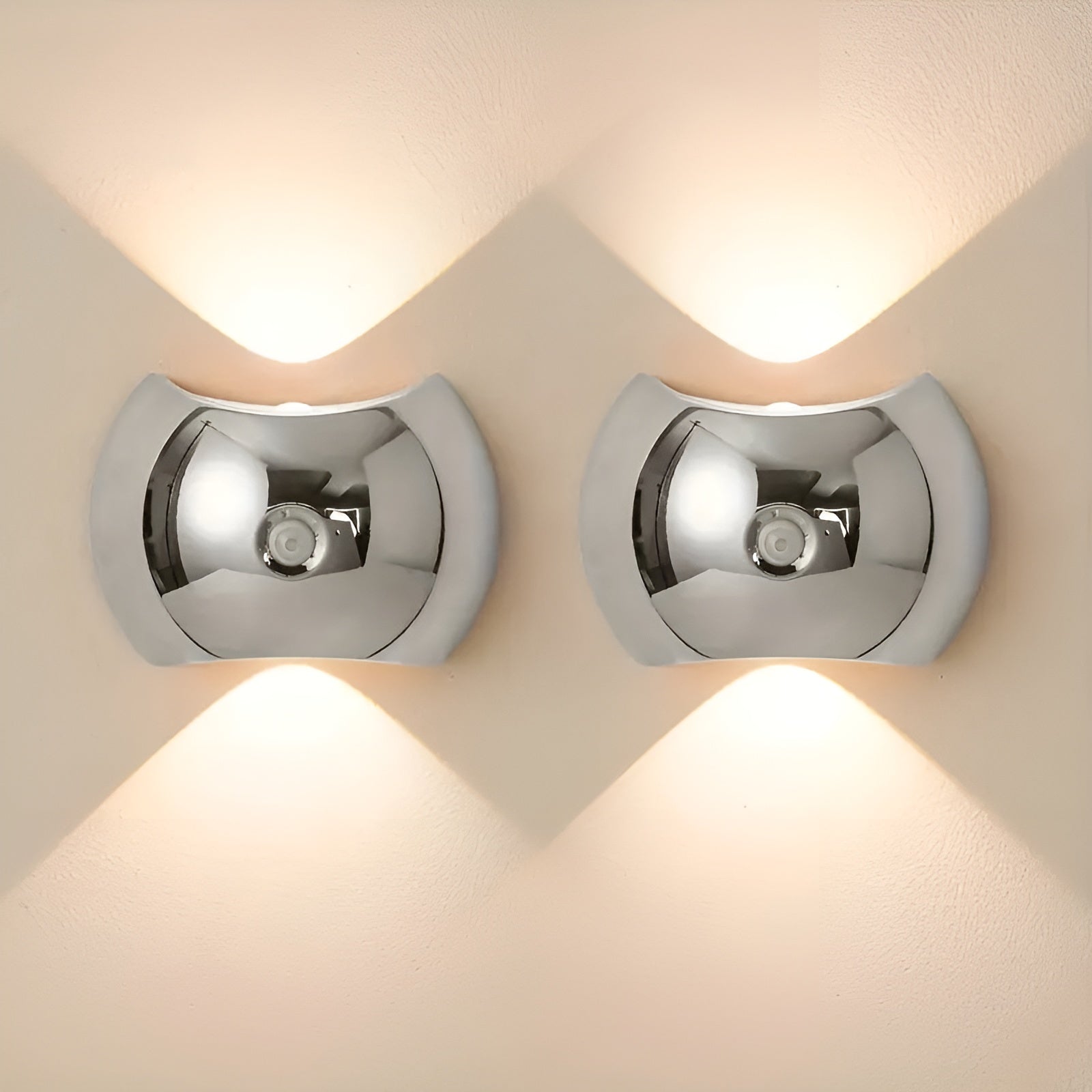 Applique Capteur Mouvement Dual LED Magnétique | Mobile Or Haut et Bas