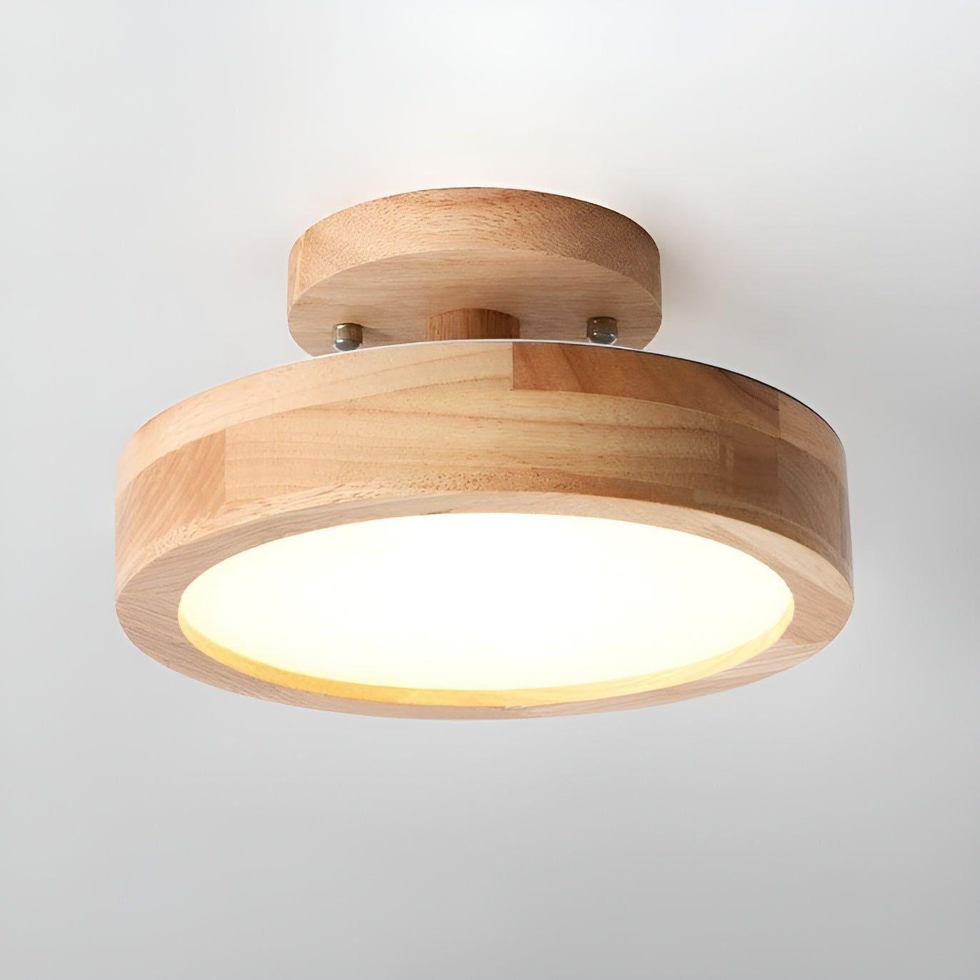 Norida Plafonnier Rond Design Italien Chic | Blanc Lumière Chaude 3000K Salon