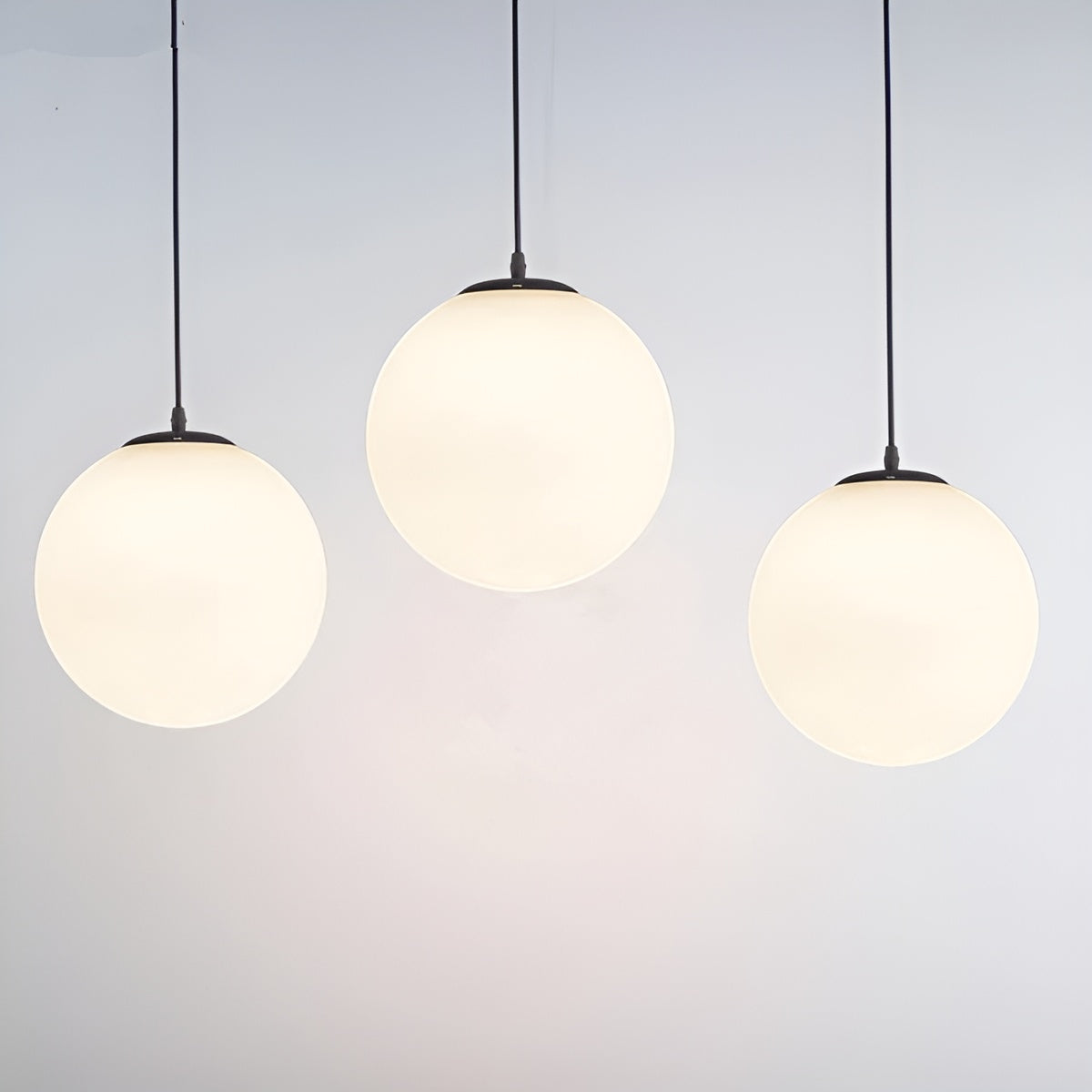 Suspension Métal Moderne | Parfaite pour Salle à Manger et Salon en Noir