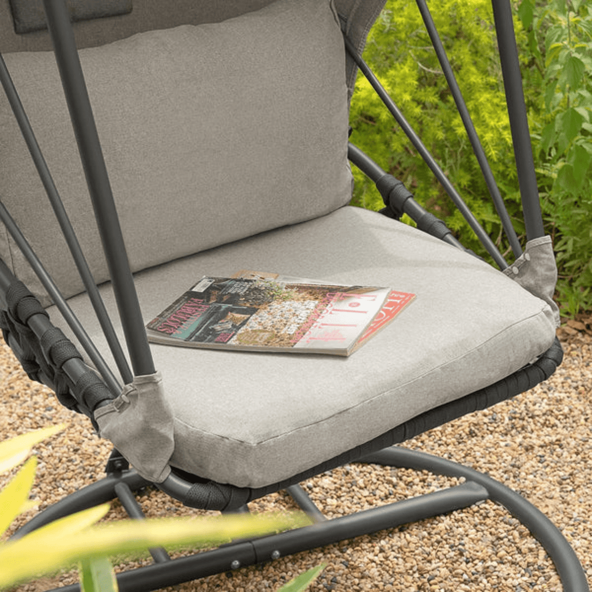 Chaise Œuf Suspendue Balançoire — Relaxation Cocon pour Intérieur et Extérieur