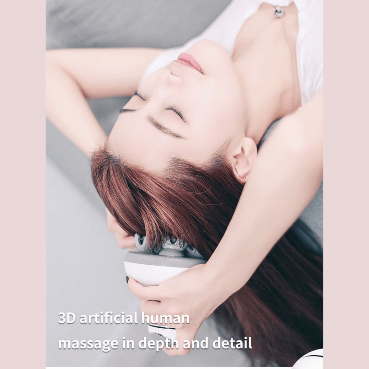 Masseur de Cuir Chevelu Électrique — Santé des Cheveux et Détente