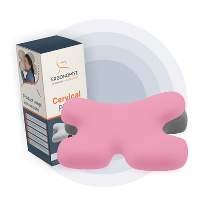 Oreiller Cervical pour Soutenir la Nuque et Améliorer le Sommeil — 4 Couleurs