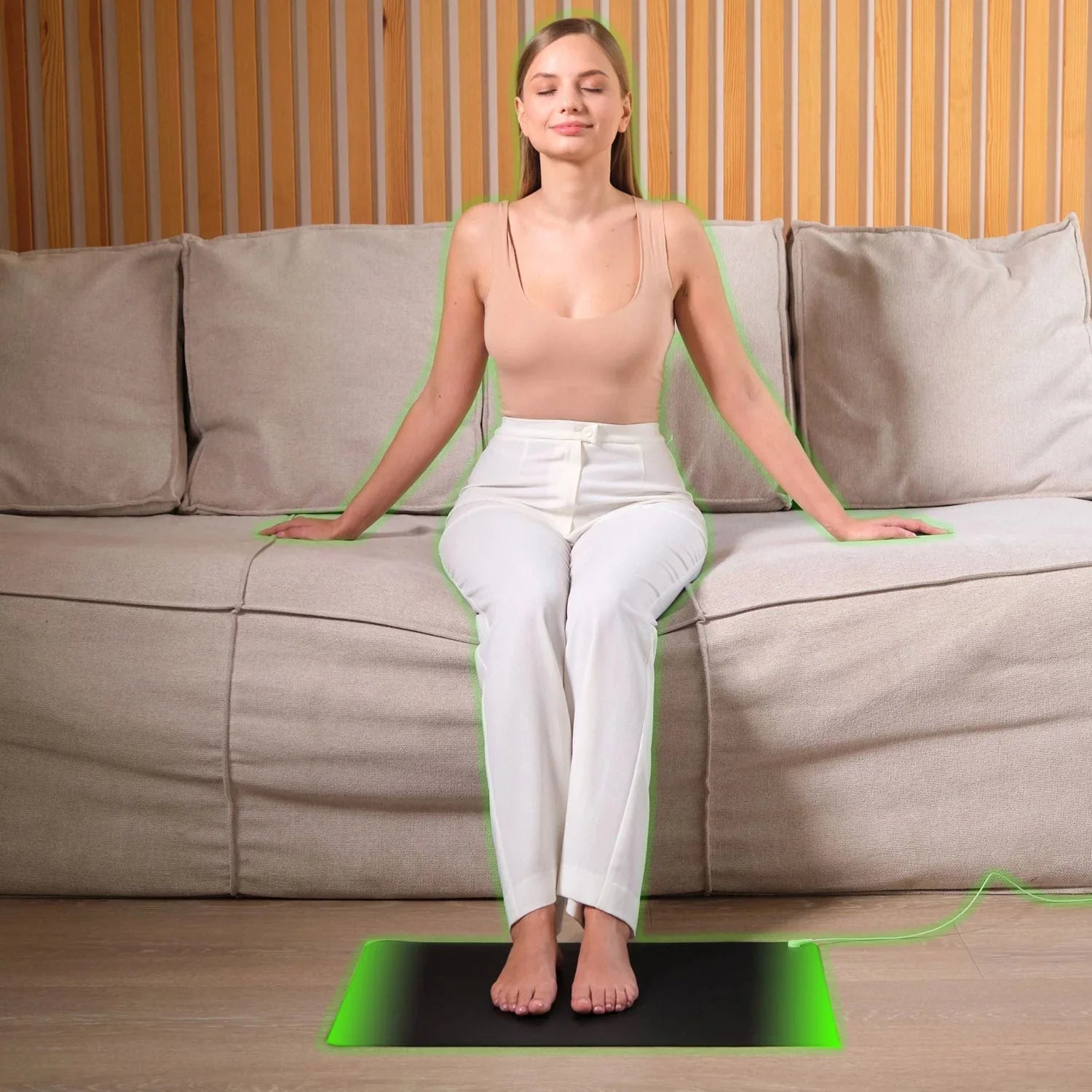 Tapis Grounding Earthing pour Réduire le Stress et Améliorer le Sommeil
