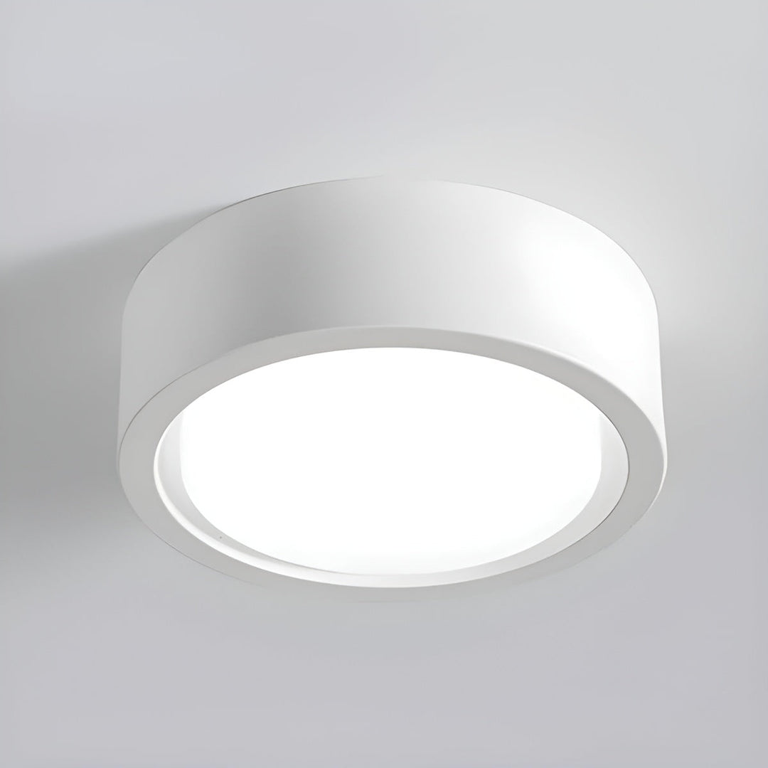 Plafonnier Rond LED Chaud Cosy | Blanc D10×H7cm 7W pour Toutes les Pièces