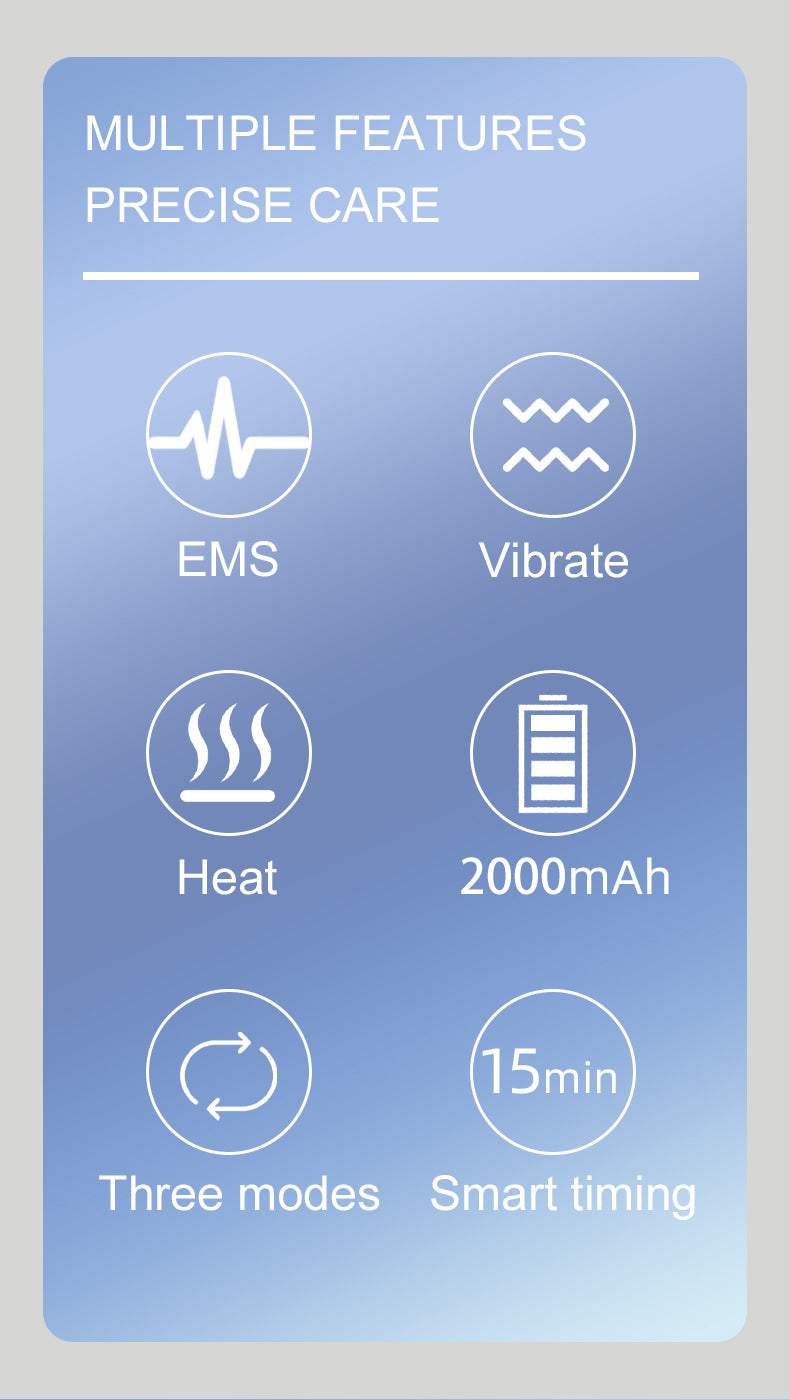 Ceinture Masseur Électrique pour Lombaires — Chaleur Infrarouge Mains Libres