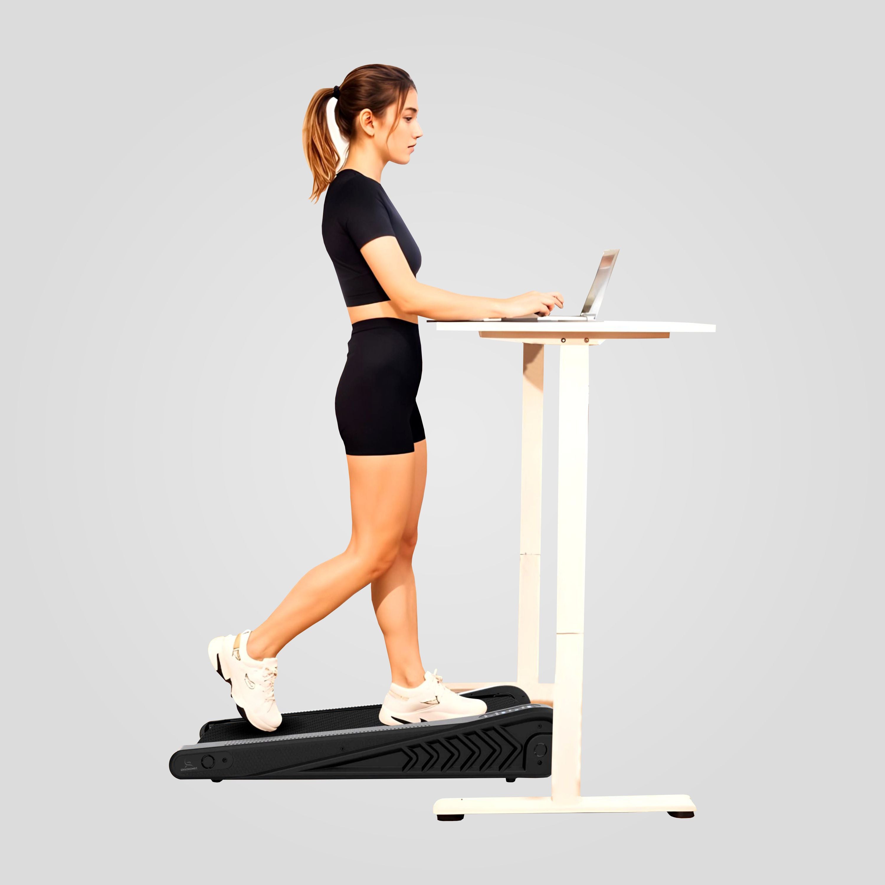 STRIDE PRO — Tapis de Marche Incliné Mini pour Bureau Debout