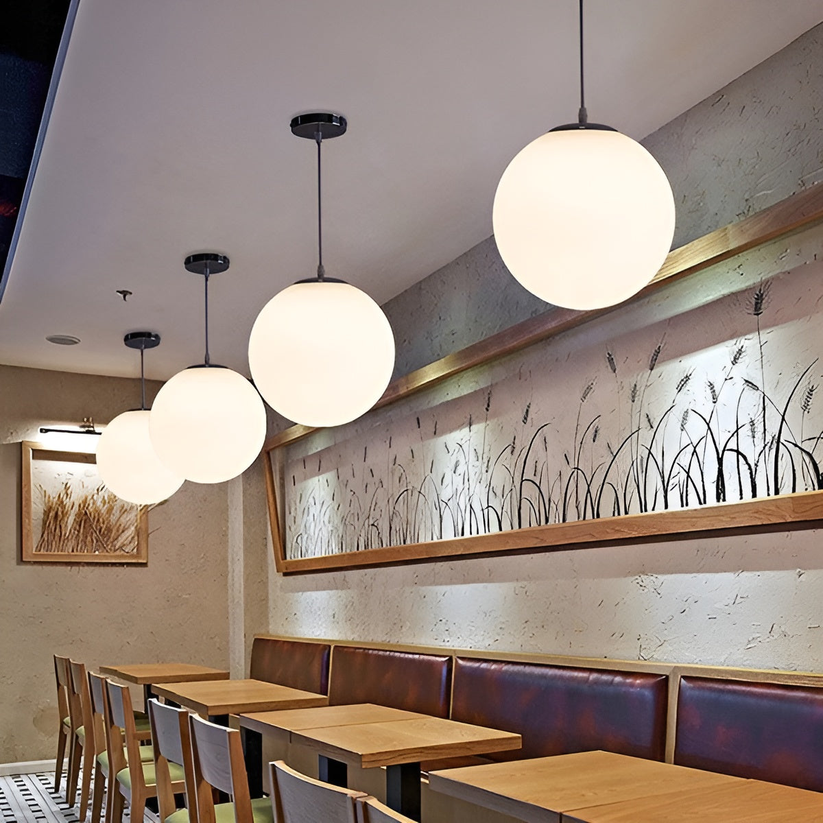 Suspension Métal Moderne | Parfaite pour Salle à Manger et Salon en Noir