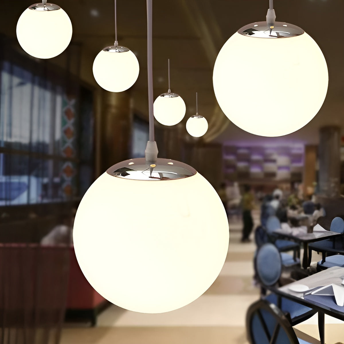 Suspension Métal Moderne | Parfaite pour Salle à Manger et Salon en Noir