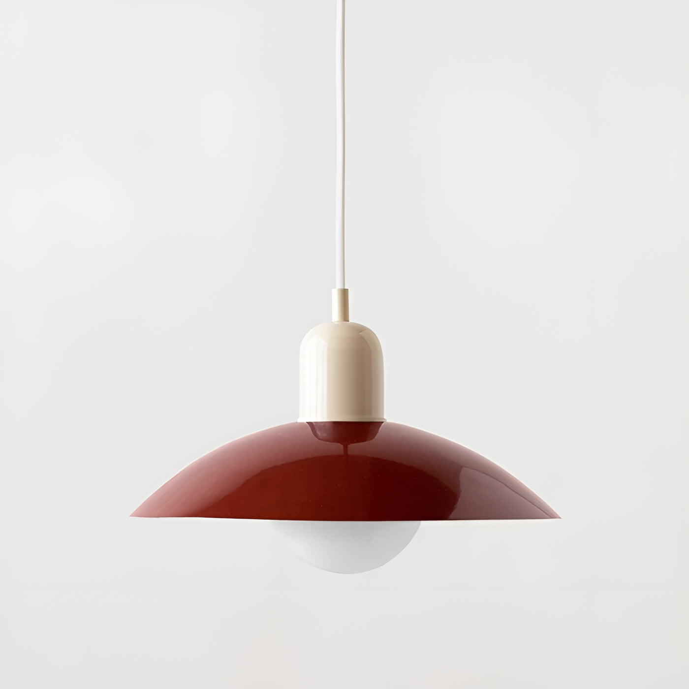 Suspension Bauhaus Colorée | Blanc pour Salle à Manger et Cuisine Joyeuse