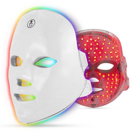 Masque LED Visage Qualité Spa Professionnel — Traitement Anti-Rides à Domicile