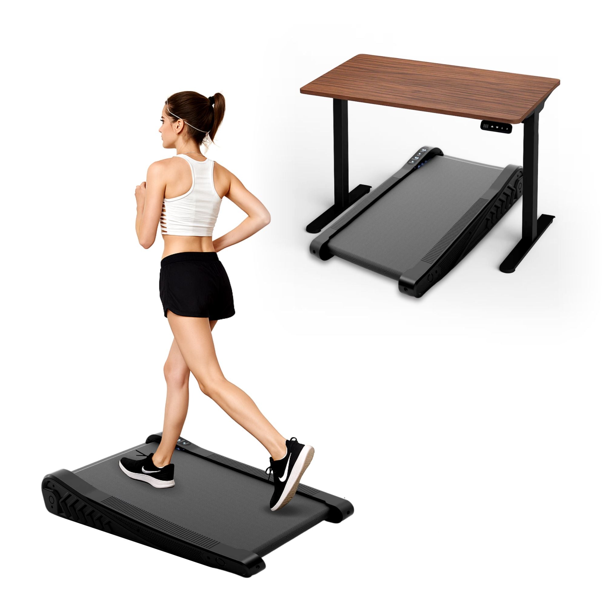 STRIDE PRO — Tapis de Marche Incliné Mini pour Bureau Debout