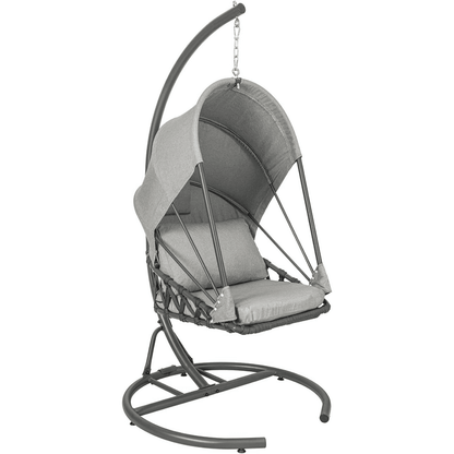 Chaise Œuf Suspendue Balançoire — Relaxation Cocon pour Intérieur et Extérieur