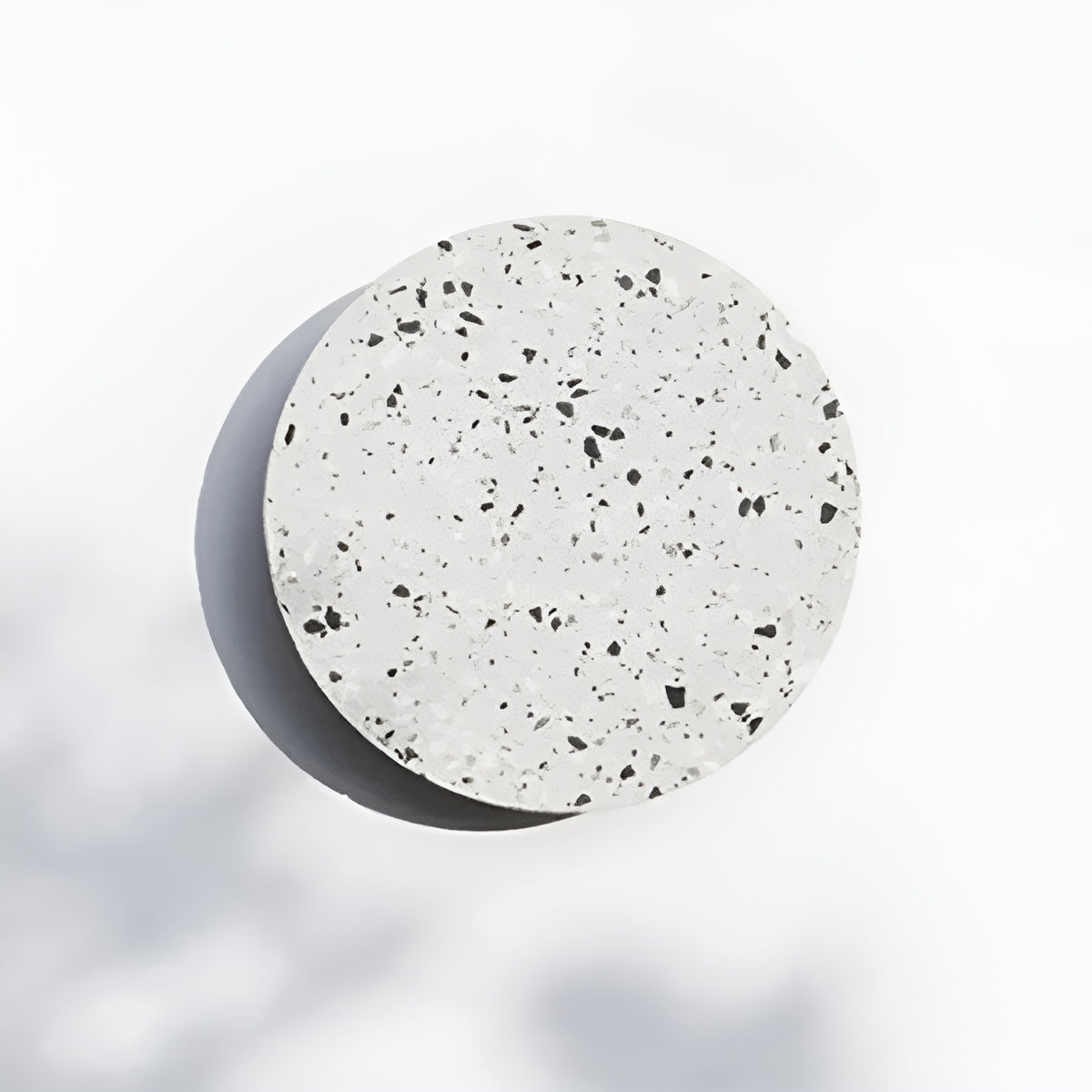 Applique Terrazzo Scandinave Cosy | Salon D15 ou D25cm Blanc Chaleureux