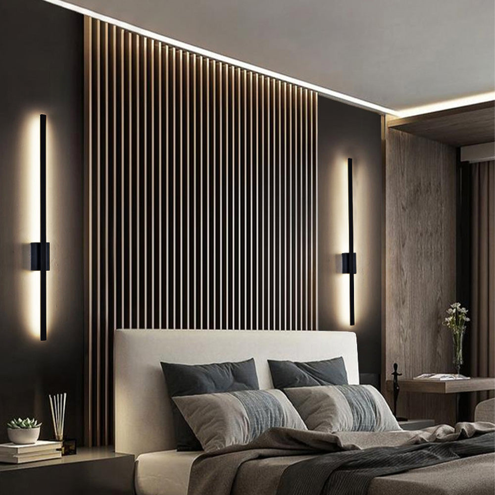 Cevik Applique Barre Linéaire LED | Blanc Chaud Élégant pour Salon