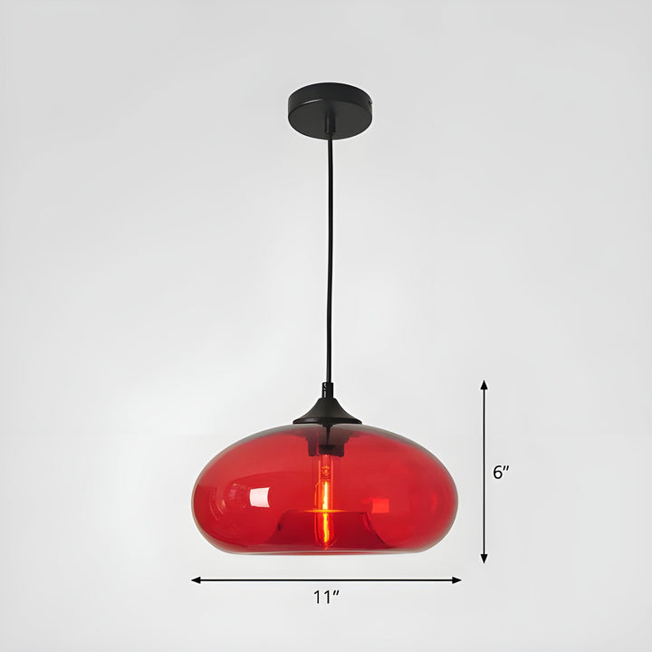 UrbanGlass Suspension Verre Moderne Urban | Style Contemporain Salon et Cuisine
