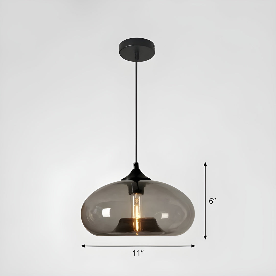 UrbanGlass Suspension Verre Moderne Urban | Style Contemporain Salon et Cuisine