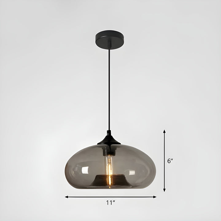 UrbanGlass Suspension Verre Moderne Urban | Style Contemporain Salon et Cuisine