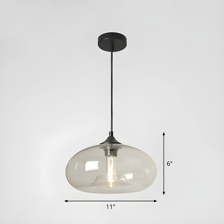 UrbanGlass Suspension Verre Moderne Urban | Style Contemporain Salon et Cuisine