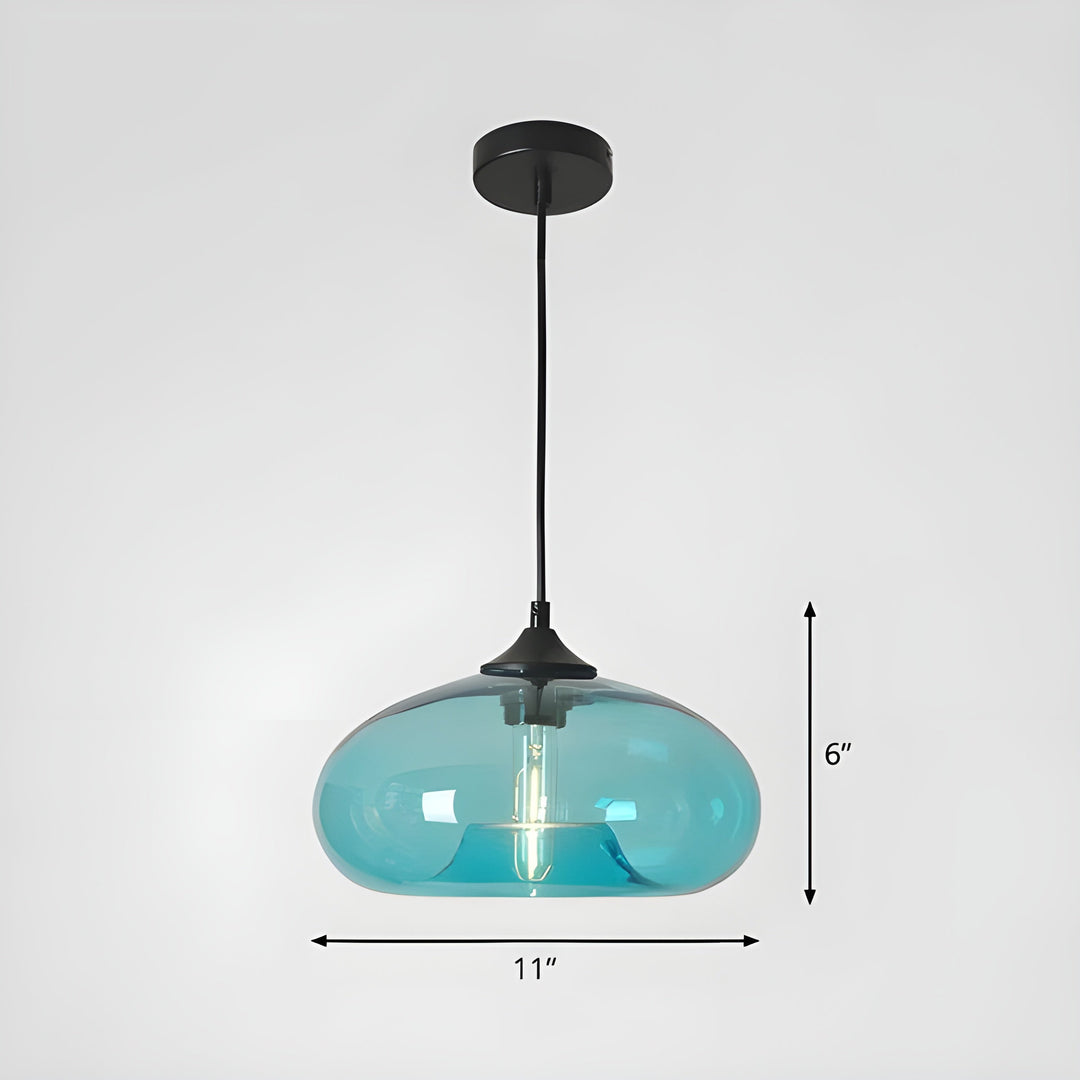 UrbanGlass Suspension Verre Moderne Urban | Style Contemporain Salon et Cuisine