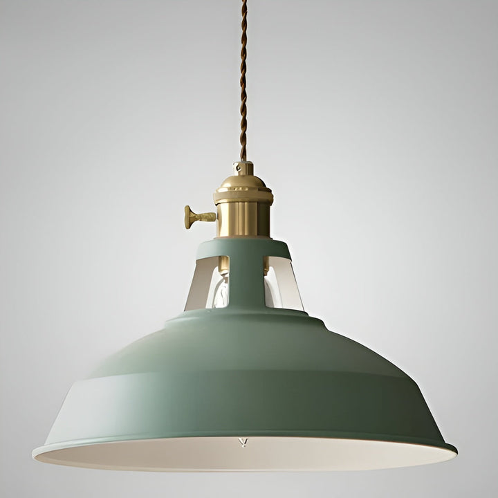 Suspension Industrielle Rétro Vintage | Décoration Maison et Restaurant Gris ou Blanc
