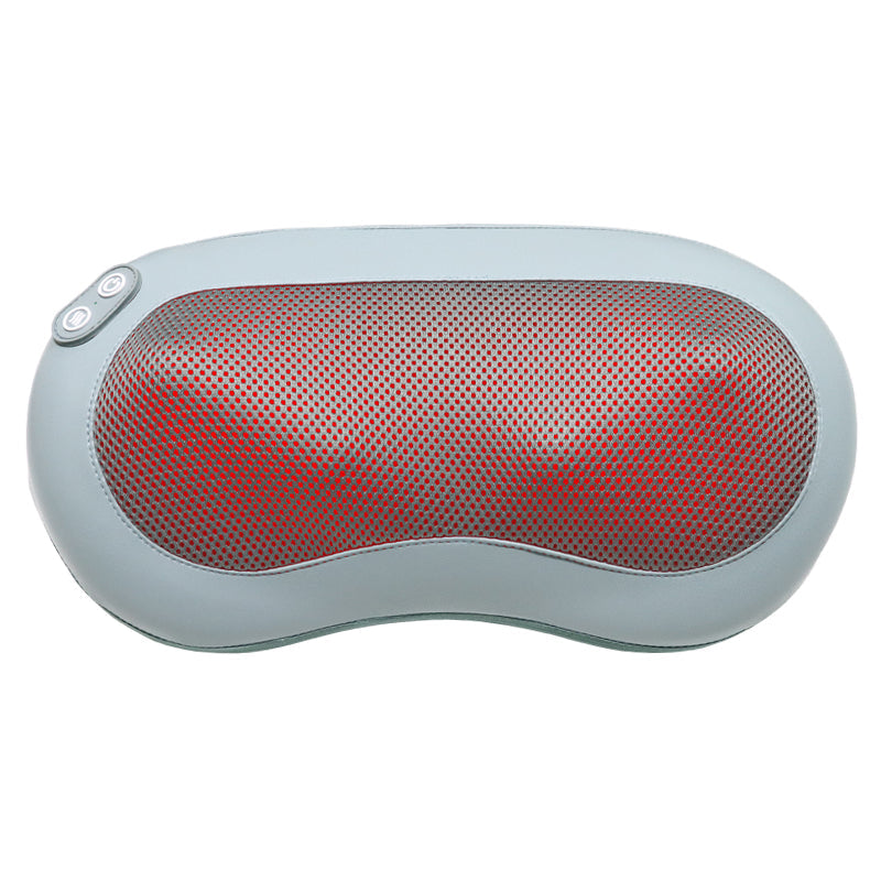 Oreiller Masseur Shiatsu Chauffant pour Nuque et Épaules — Polyvalent