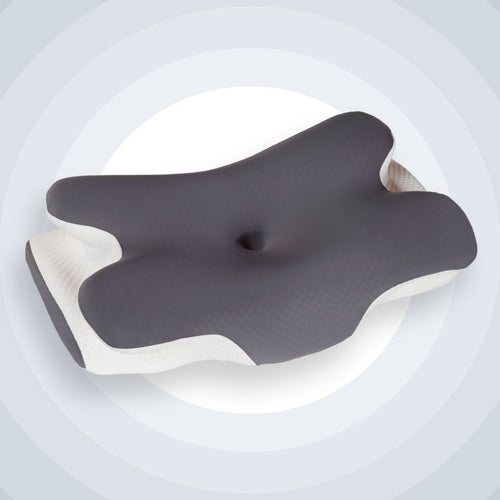 Oreiller Cervical Halo® Orthopédique avec Housse Soie de Glace