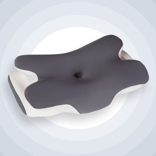 Oreiller Cervical Halo® Orthopédique avec Housse Soie de Glace