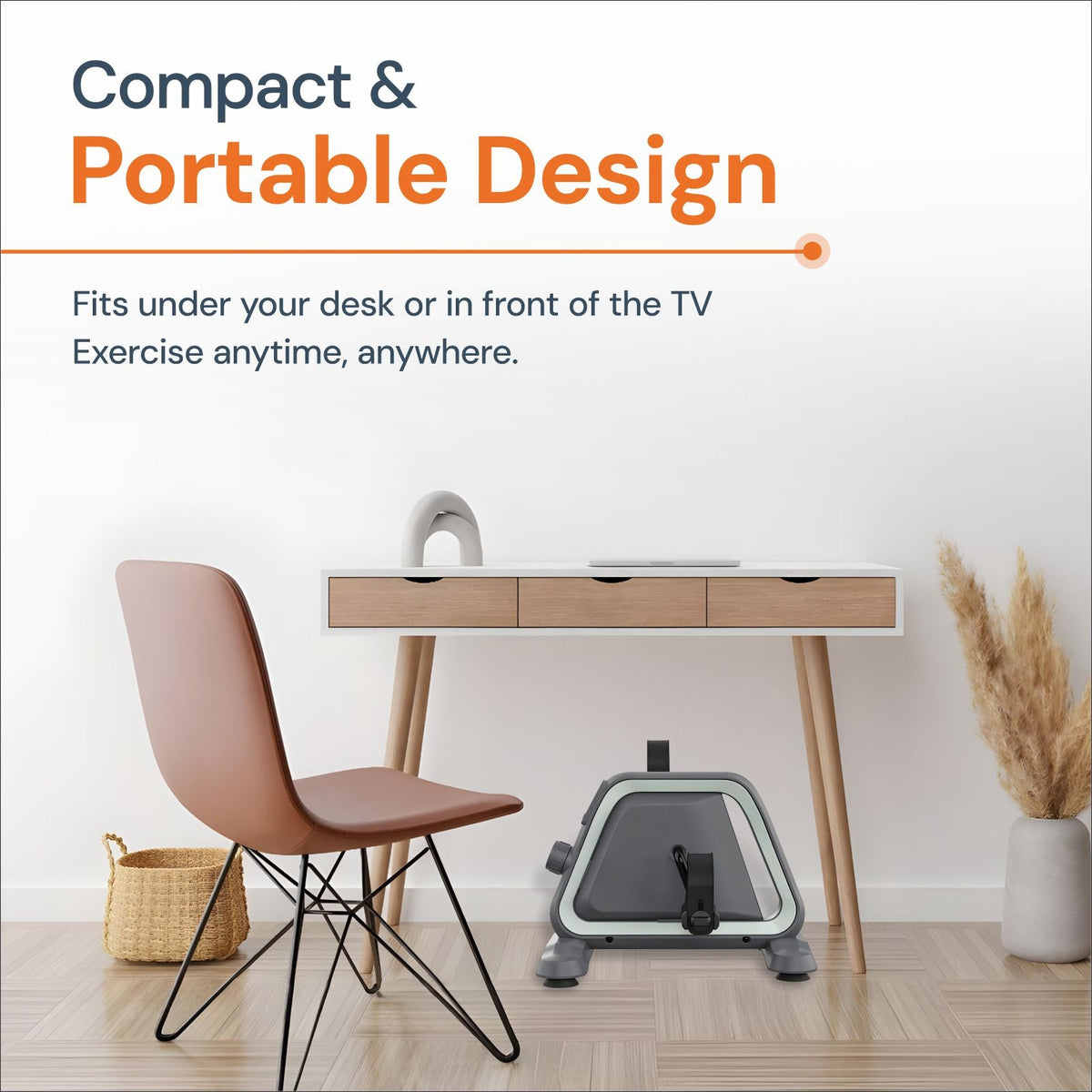 Vélo Pédalier Mini Portable pour Bureau — Circulation et Rééducation