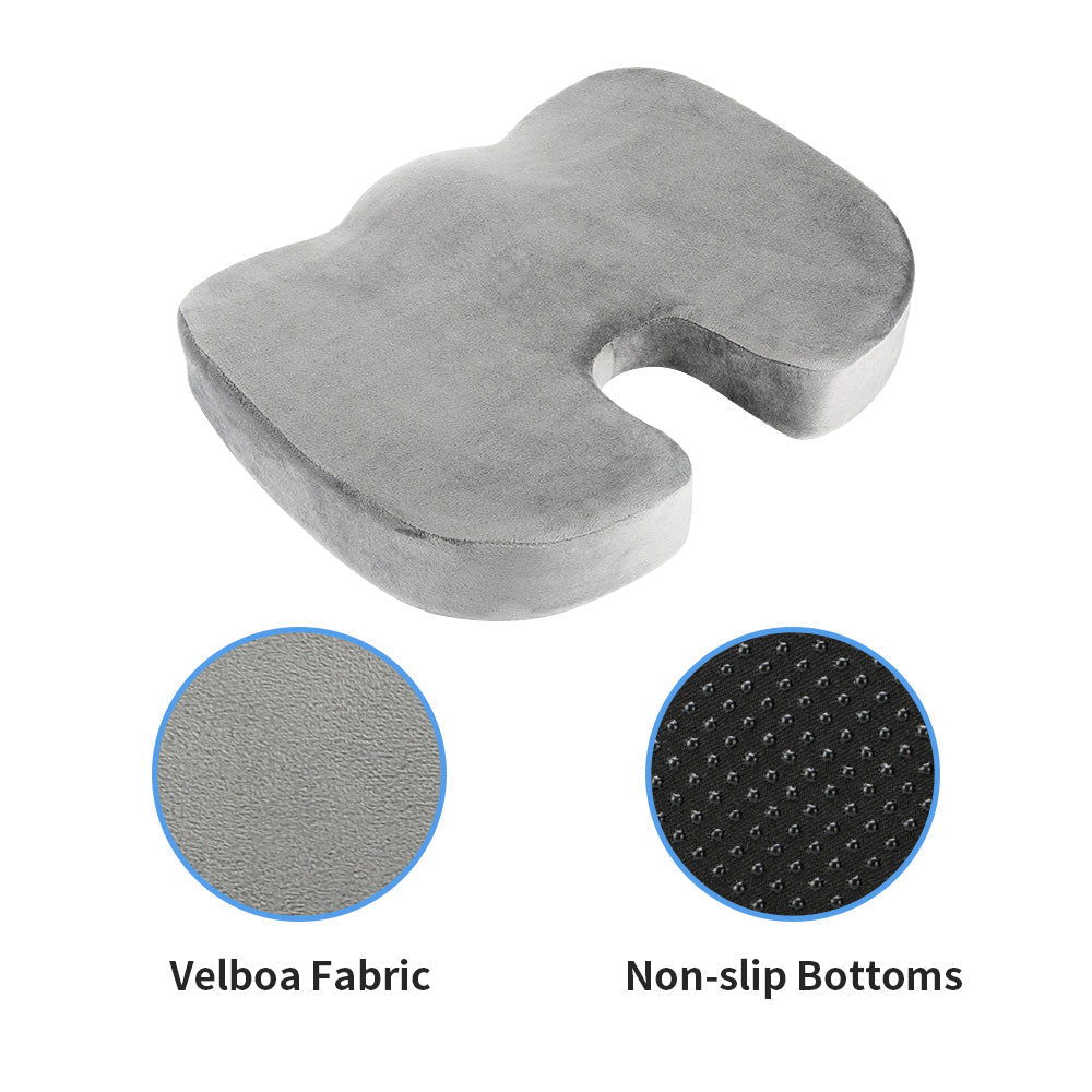 Coussin de Siège Gel et Mémoire de Forme — Frais et Confortable pour le Bureau