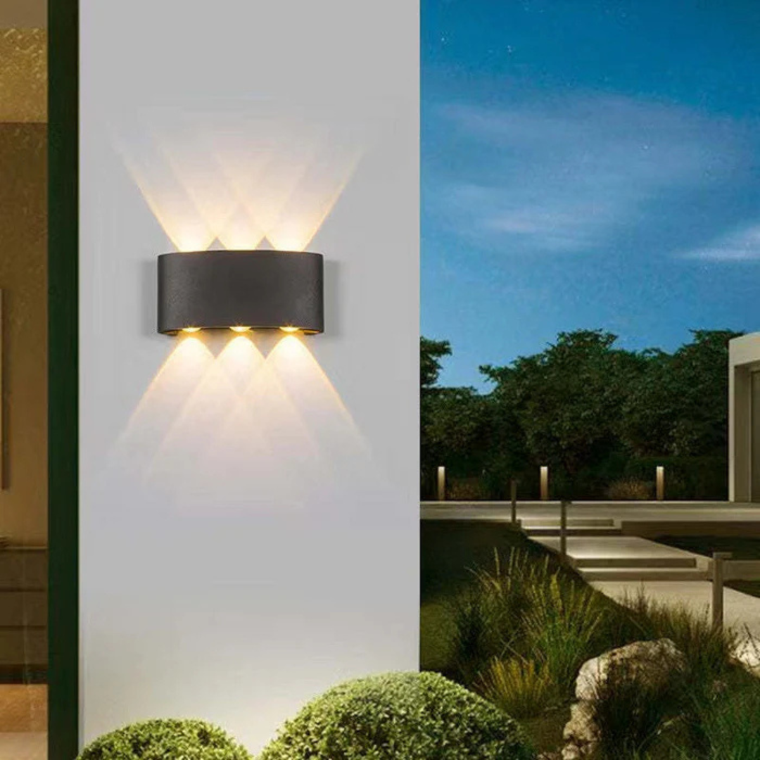 Rivik Applique LED IP54 | Intérieur et Extérieur Blanc Chaud