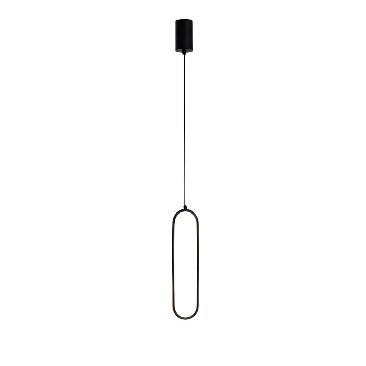 GildedGlow Suspension LED Dorée Ambiance | Noir Simple ou Autre Lumière Chaude