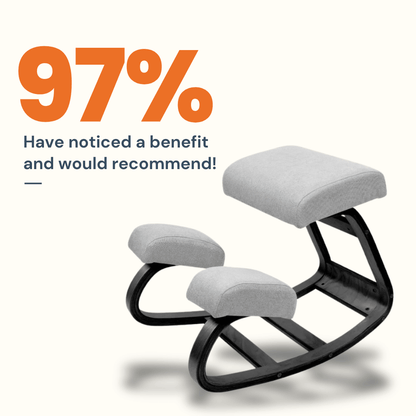 Chaise Agenouillée Ergonomique pour Améliorer la Posture et Soulager les Lombaires