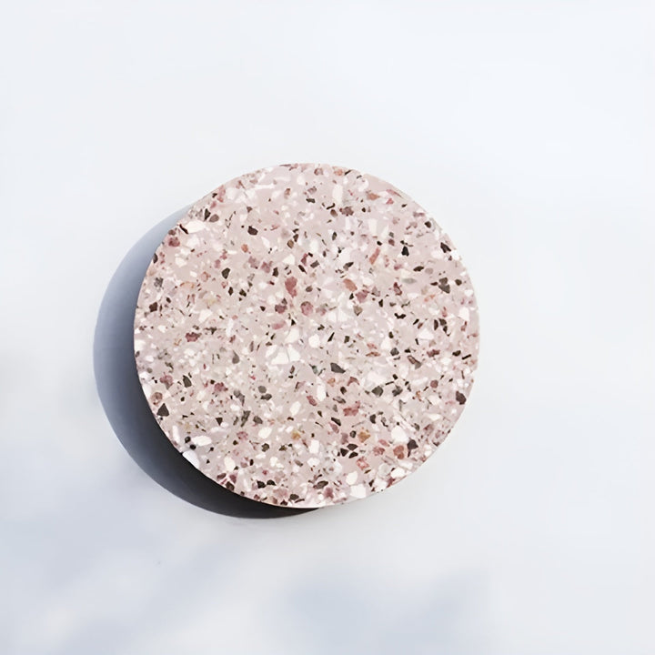 Applique Terrazzo Scandinave Cosy | Salon D15 ou D25cm Blanc Chaleureux