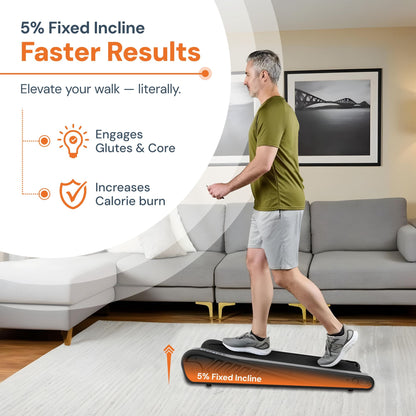 STRIDE PRO Mini — Tapis de Marche Incliné Compact pour Home Office