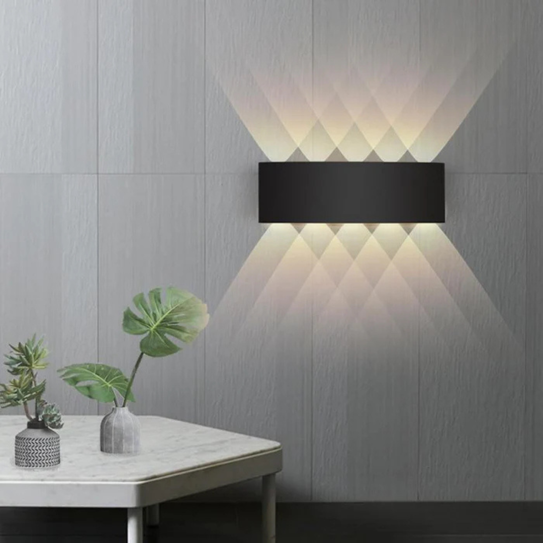 Rivik Applique LED IP54 | Intérieur et Extérieur Blanc Chaud