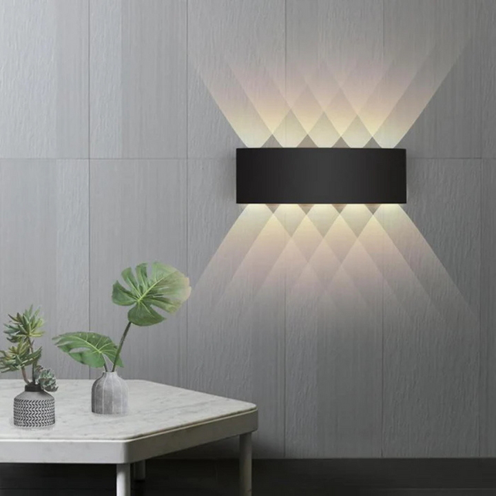 Rivik Applique LED IP54 | Intérieur et Extérieur Blanc Chaud