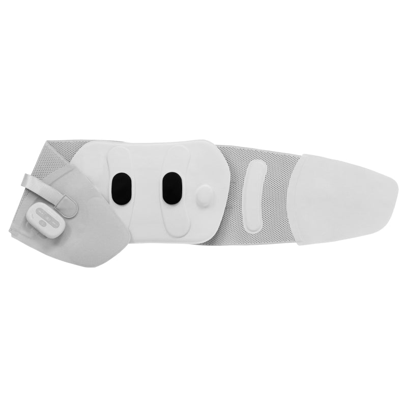 Ceinture Masseur Électrique pour Lombaires — Chaleur Infrarouge Mains Libres