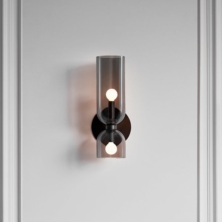Conyx Applique Verre 2 Lumières Moderne | Salon et Séjour Élégant