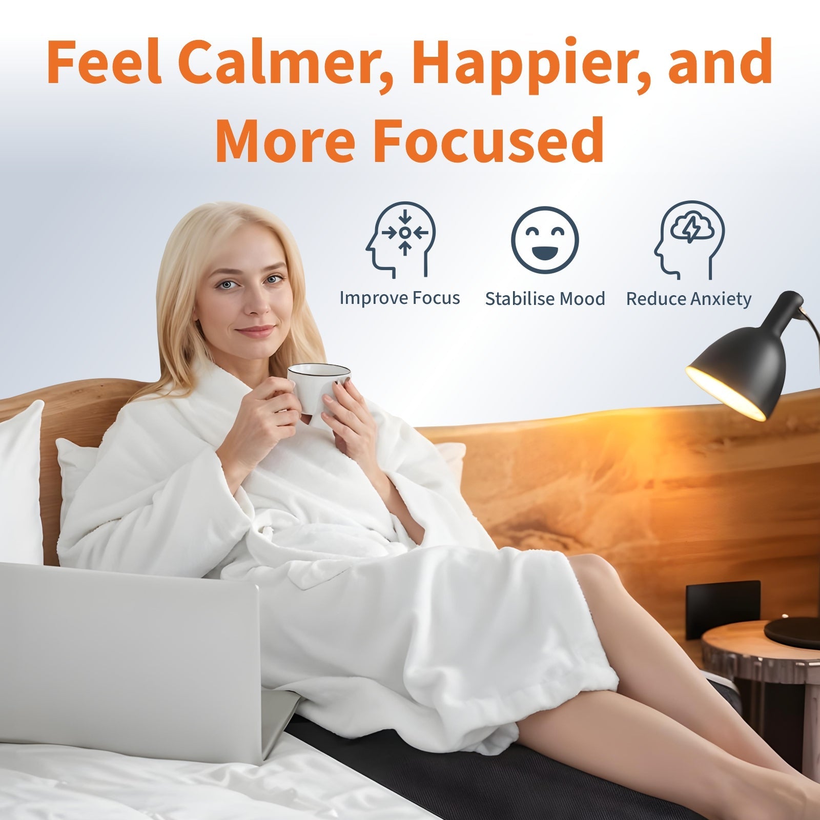 Tapis Grounding Earthing pour Réduire le Stress et Améliorer le Sommeil