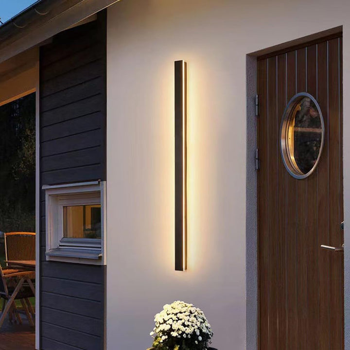 Lampe Extérieure Résistante Stylée 30cm | Terrasse et Entrée Blanc Chaud ou Froid