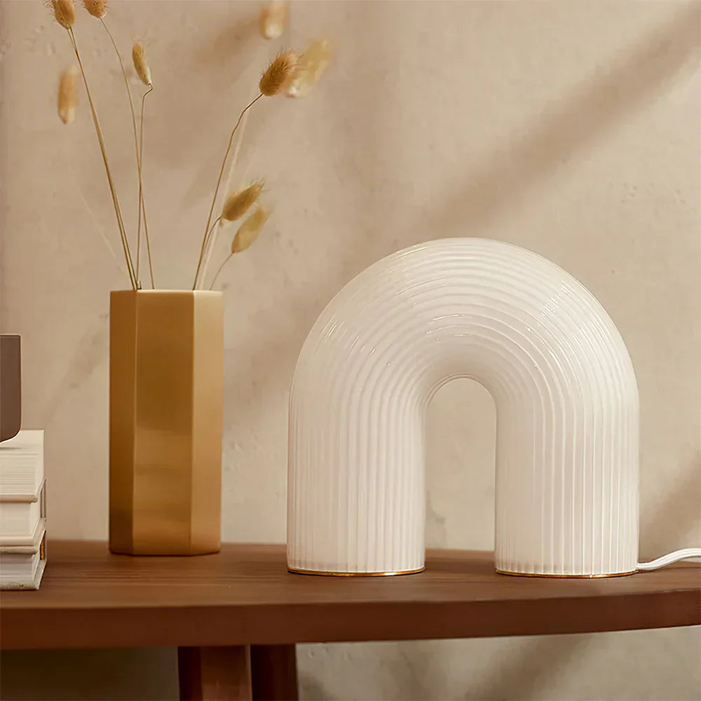 LuminArch Lampe Métal Courbé Architecturale | Bureau Design Américain Professionnel