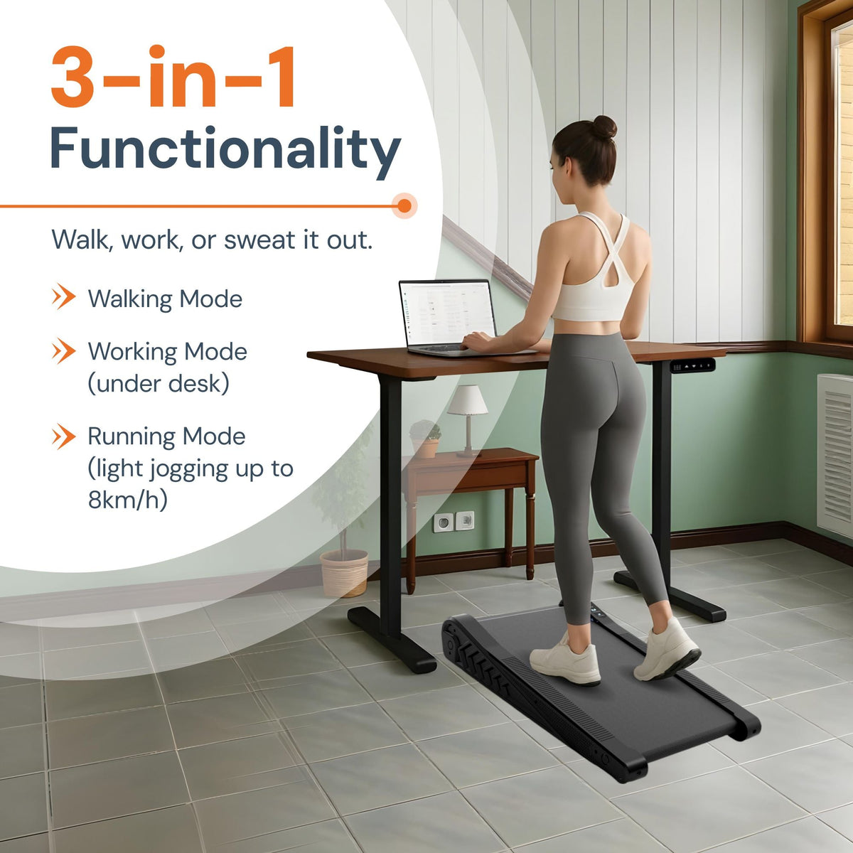 STRIDE PRO Mini — Tapis de Marche Incliné Compact pour Home Office