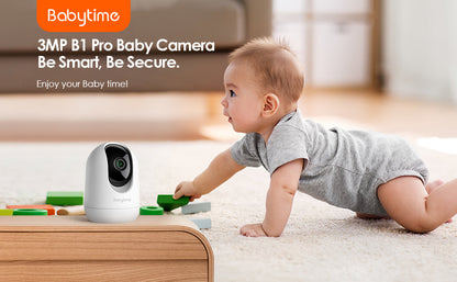 Babyphone Caméra WiFi HD avec Vision Nocturne — Surveillance Bébé et Sécurité