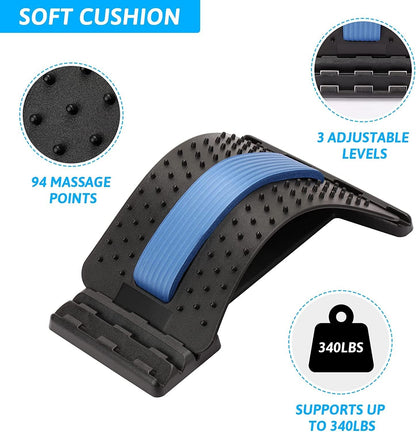 Étireur de Dos pour Décompression Lombaire et Amélioration de la Posture