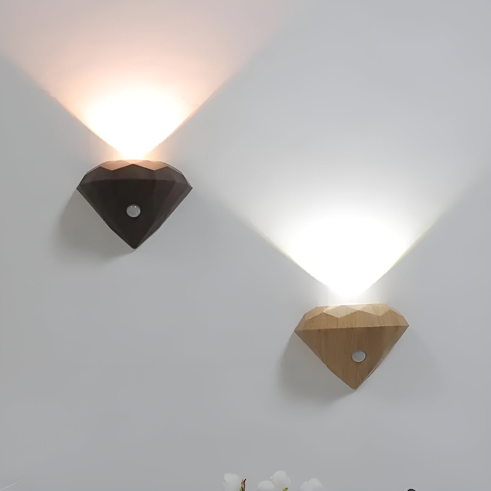 Veilleuse LED Capteur Mouvement Rechargeable Autocollante | Douce Sans Perçage