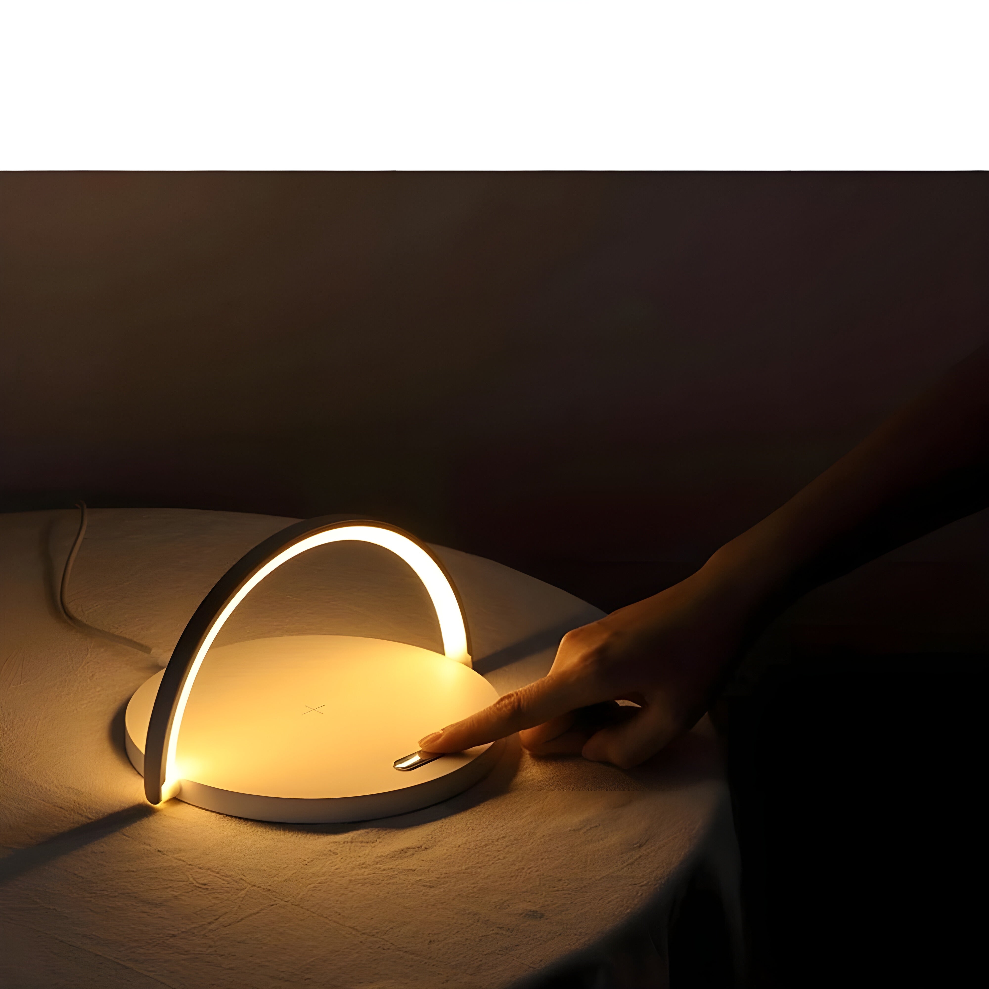 ChargeBeam Lampe LED avec Chargeur Intégré | Lampe et Chargeur en Un