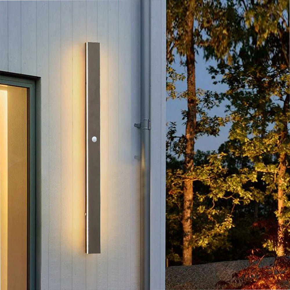 Ray Applique Linéaire Extérieur Métal Acrylique | Jardin et Couloir LED