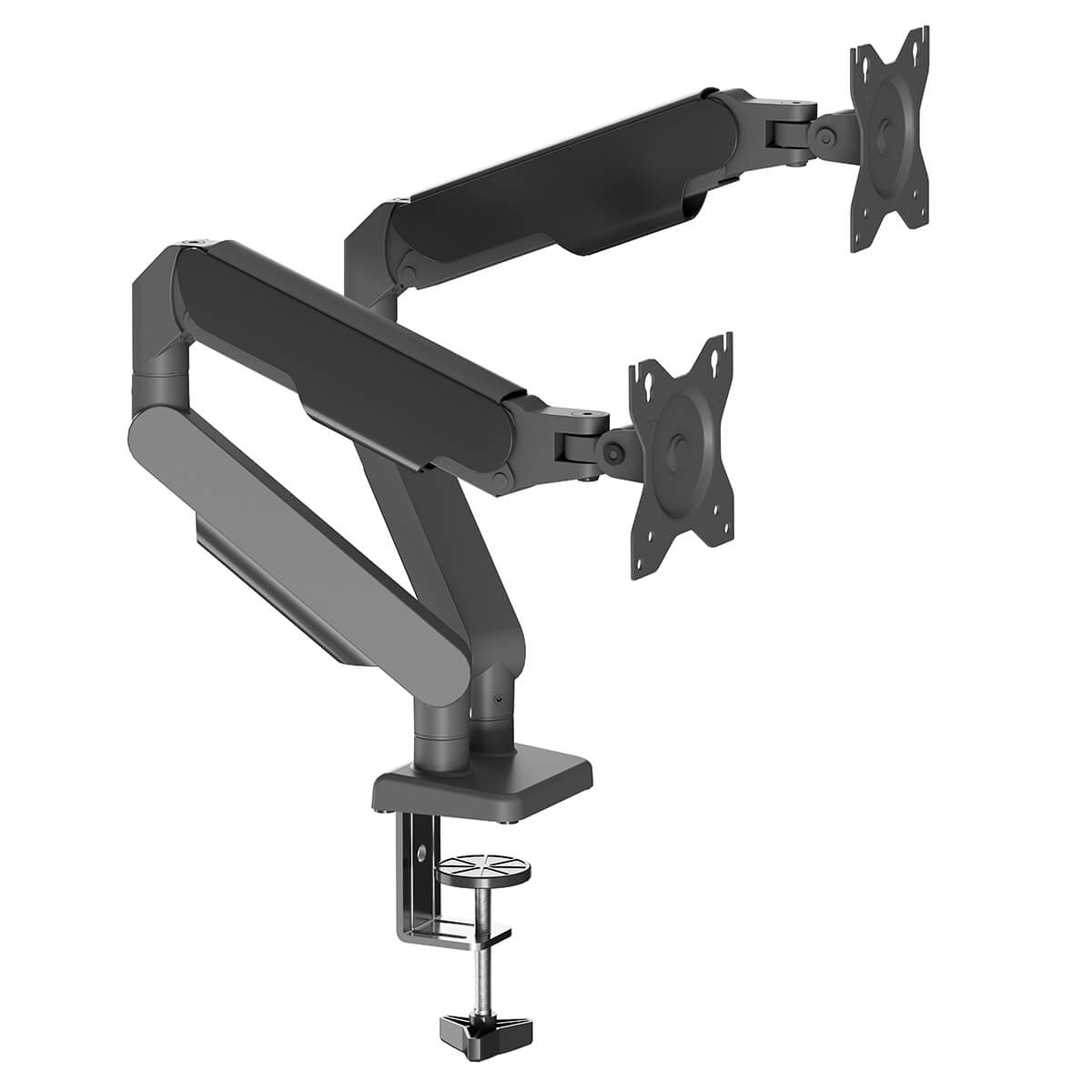 AeroMount — Bras Moniteur à Gaz Solo et Duo pour Bureau Ergonomique